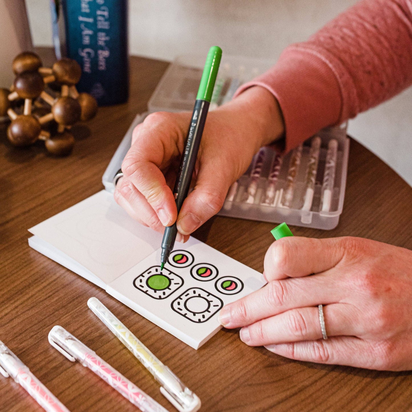 Tiny Eats Treats Mini-Coloring Book