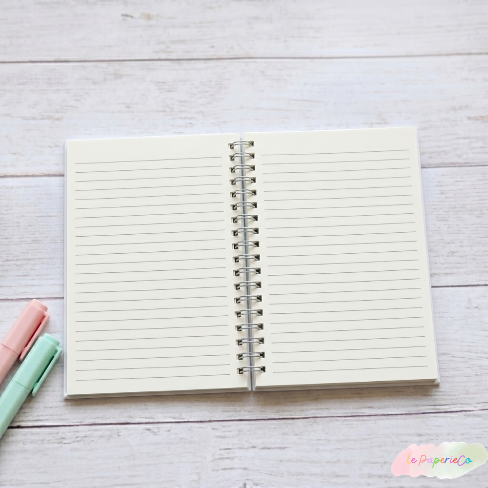 Kawaii Snoopy and Woodstock Notebook