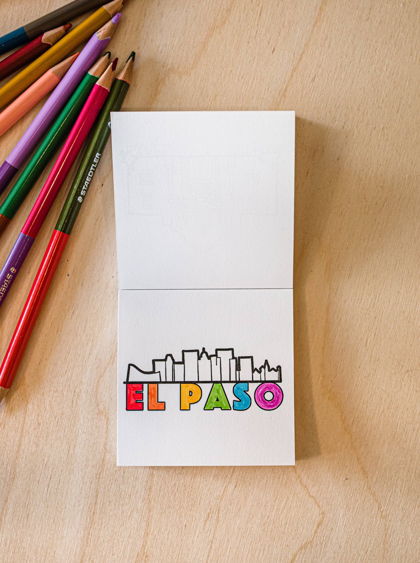 Tiny Texas Mini-Coloring Book