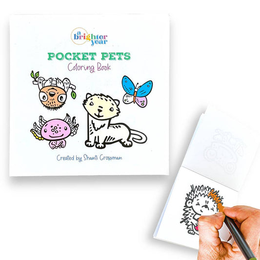 Pocket Pets Mini-Coloring Book