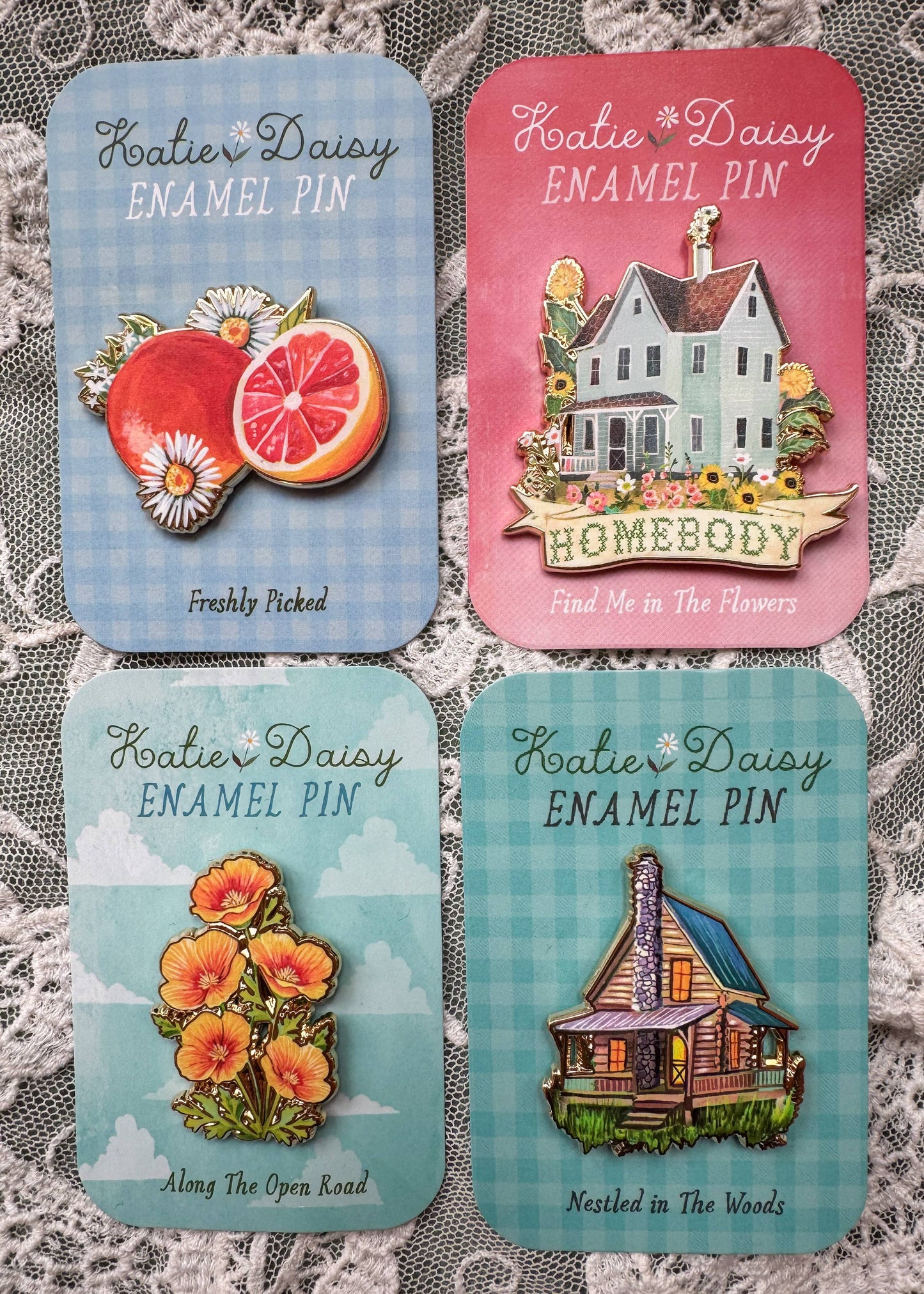 Enamel Pins Sampler Pack