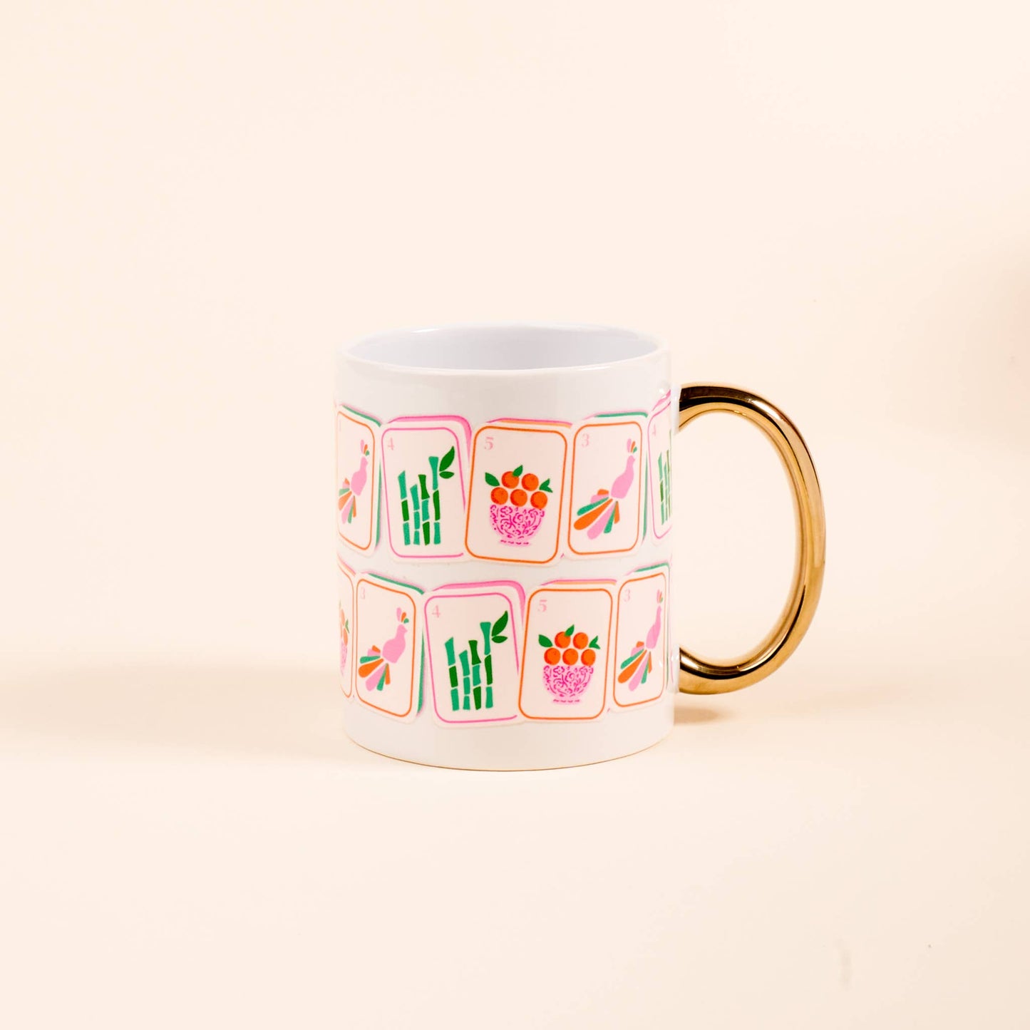 11 oz Cozy Cute Ceramic Mug: Book Shelfie