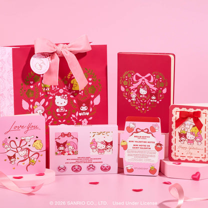 Hello Kitty & Friends Hearts and Flowers Casebound Notebook