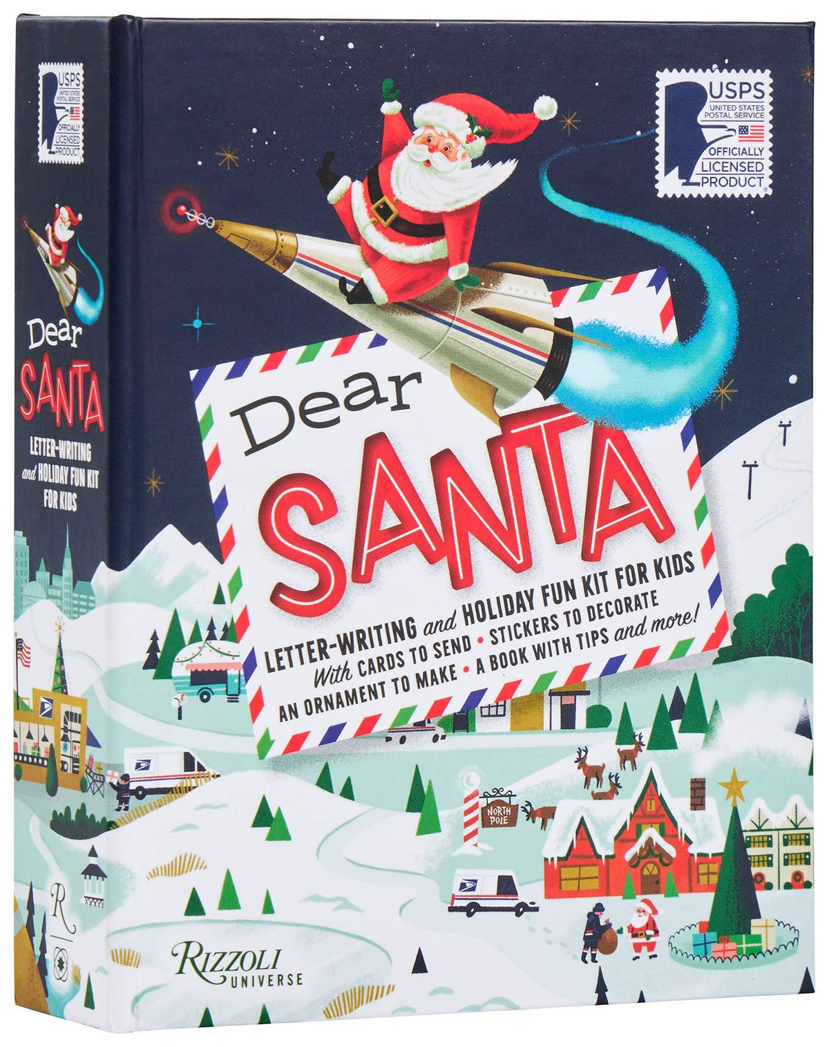 Dear Santa Letter-Writing and Holiday Fun Kit for Kids
